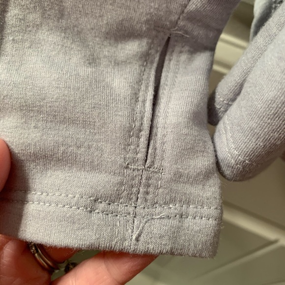 NWOT ON Cutout-Back French Terry Top - Picture 3 of 4